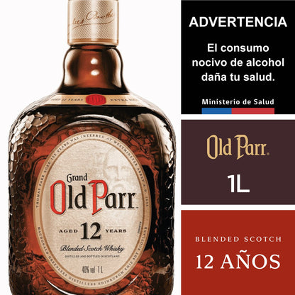 Old Parr 12Y Pk 1L 12Y 12X01 (5012)