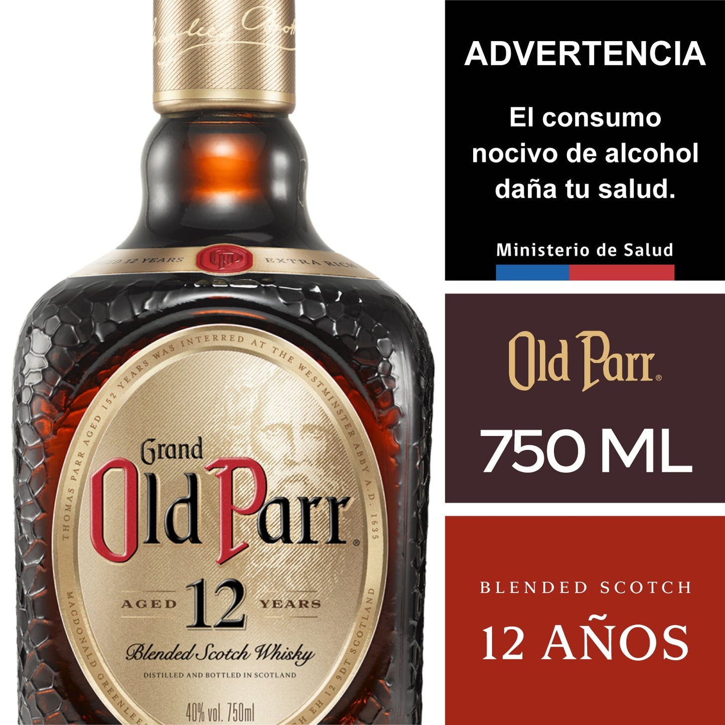 Old Parr 12años 750cc
