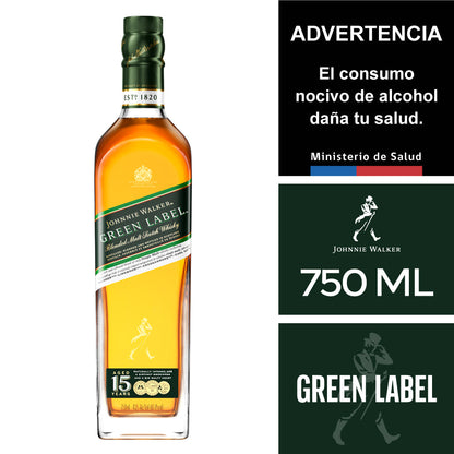 JW Green Label 75cl 15Y 06X01 (5012)