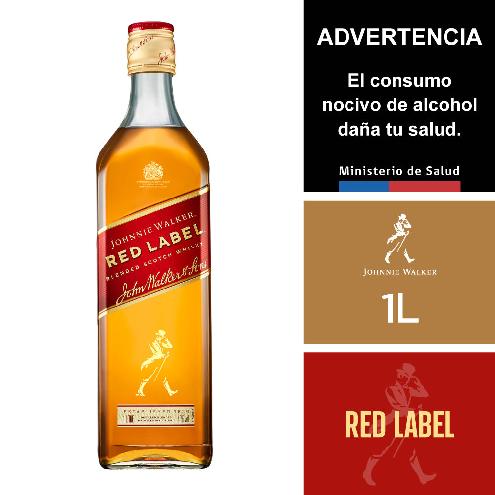 Johnnie Walker Red 1L (5012)