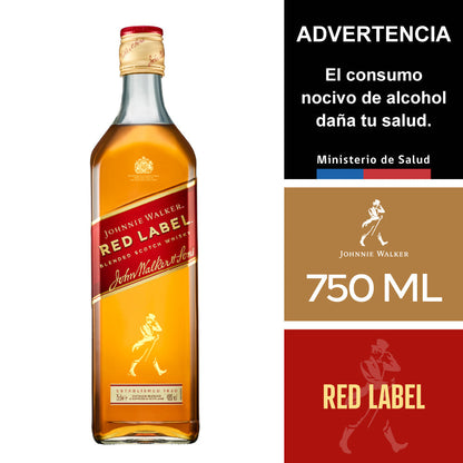 WHISKY JW RED LABEL 40 75CL 12X01 (5012)