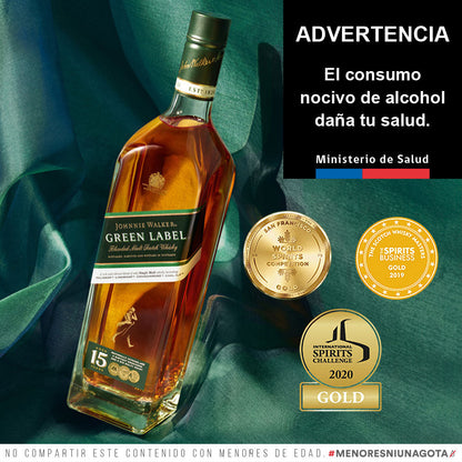 JW Green Label 75cl 15Y 06X01 (5012)