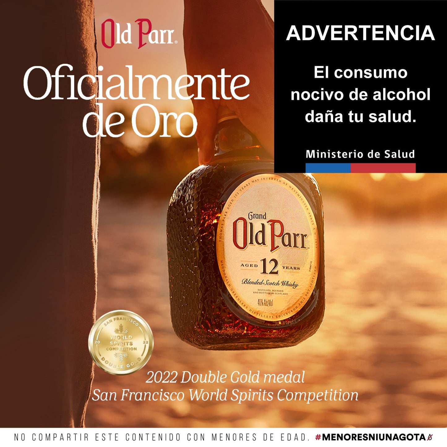 Old Parr 12 años 1 L  (5012)